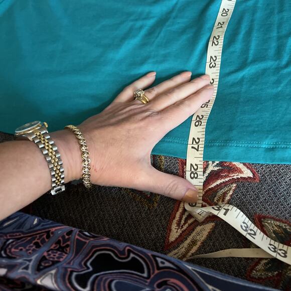 Banana Republic Womens Luxe Touch Tank Top Size L Green Satin Trim - Picture 8 of 8